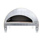 Emozione Großer Außen-Gasbackofen für 2 Pizzen "Antik Kupfer" | 40x70cm Backfläche | Professionelle Ergebnisse