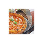 Emozione Großer Außen-Gasbackofen für 2 Pizzen "Antik Kupfer" | 40x70cm Backfläche | Professionelle Ergebnisse