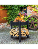 Feuerschale hoch „MONTANA“ 80 cm