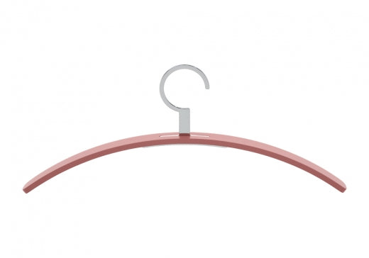 Kleiderbügel 0130. - Eleganz aus Nussbaumholz oder Lackfarben mit Metallhaken