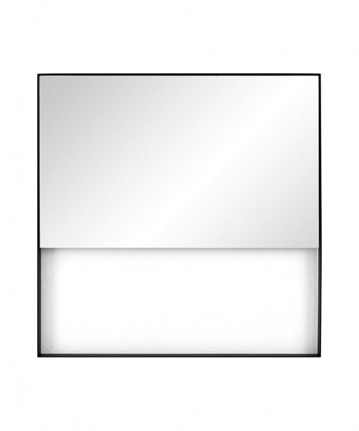 GEO Wandspiegel: Moderner Stahlrahmen mit 5 Spiegelformen – Einzigartiges Design für Ihr Zuhause & Büro