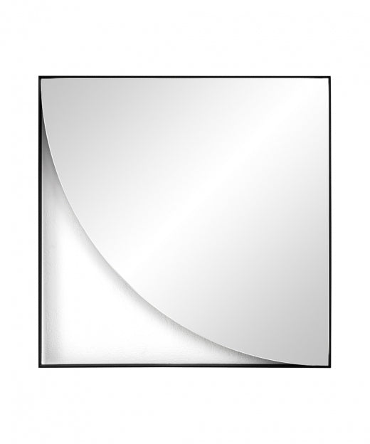 GEO Wandspiegel: Moderner Stahlrahmen mit 5 Spiegelformen – Einzigartiges Design für Ihr Zuhause & Büro