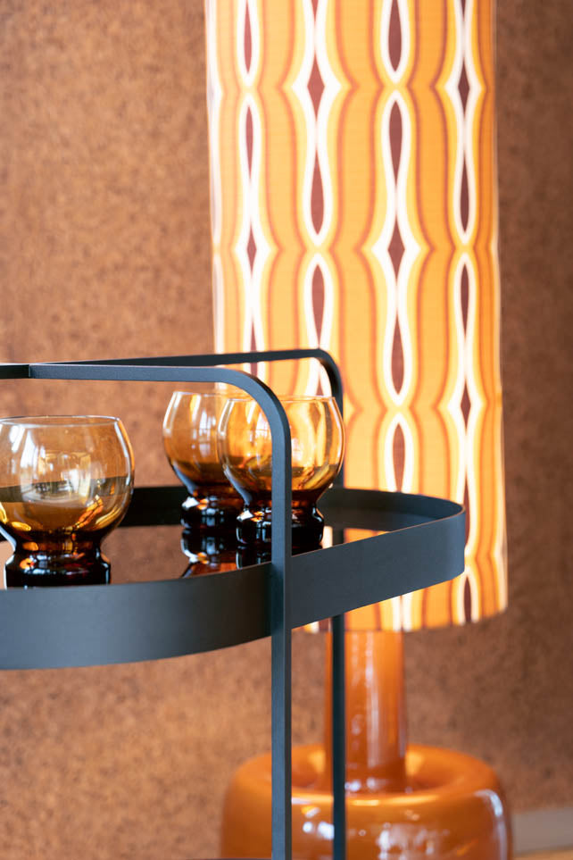 Servierwagen GRACE – Eleganter Beistelltisch & Hausbar im 50er Jahre Design