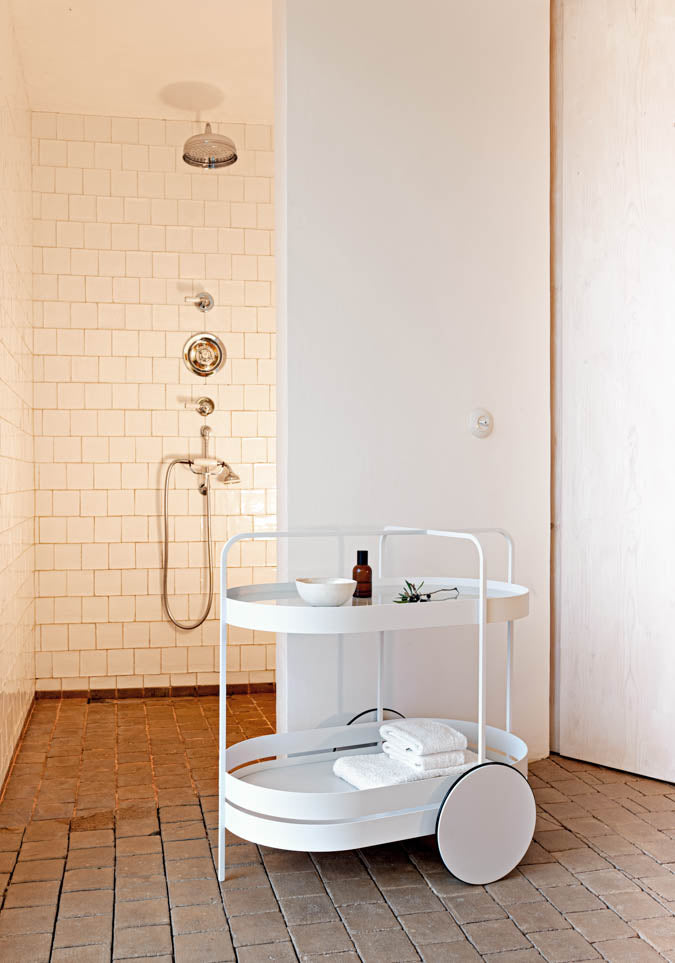 Servierwagen GRACE – Eleganter Beistelltisch & Hausbar im 50er Jahre Design