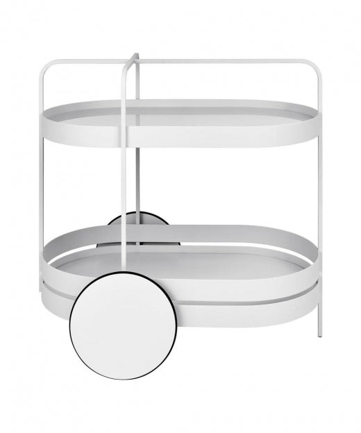 Servierwagen GRACE – Eleganter Beistelltisch & Hausbar im 50er Jahre Design