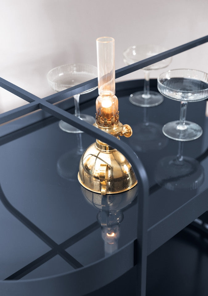 Servierwagen GRACE – Eleganter Beistelltisch & Hausbar im 50er Jahre Design