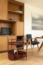 Grace Salon Servierwagen - Eleganter Beistelltisch & Hausbar im 50er Jahre Design