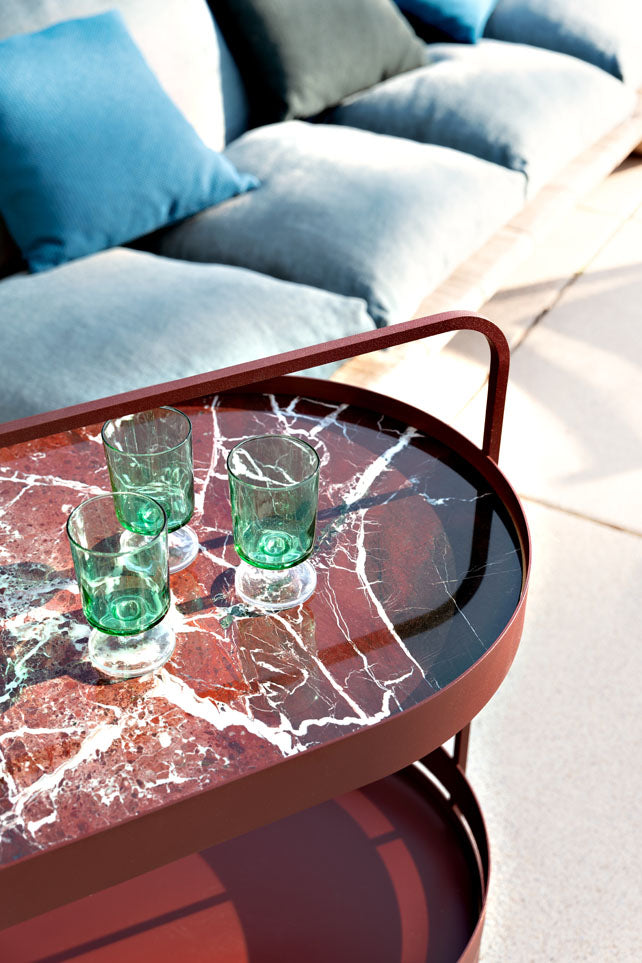 Grace Salon Servierwagen - Eleganter Beistelltisch & Hausbar im 50er Jahre Design