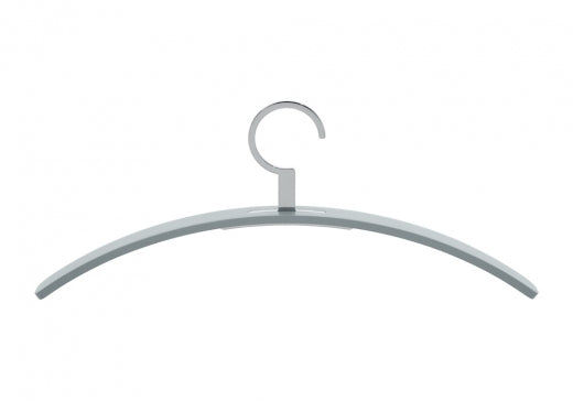 Kleiderbügel 0130. - Eleganz aus Nussbaumholz oder Lackfarben mit Metallhaken