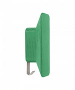 STROKE Wandhaken: Massivholz Garderobenhaken mit Edelstahl-Akzent – Vielseitig & Stilvoll