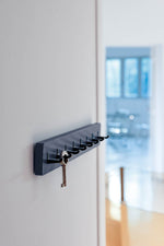 KEY BAR Schlüsselbrett aus Massivholz mit Aluminiumhaken – Organisieren Sie Ihre Schlüssel stilvoll