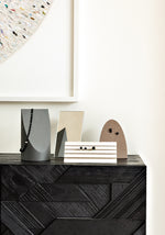 Nikara Schmuck-Präsentation – Eleganter Holz-Ständer für Ringe, Halsketten & Ohrringe