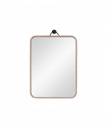 VIEW Wandspiegel: Eleganter Spiegel aus Massivholz Eiche – 1950er Design