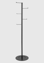 Pivot Garderobenständer: 360° drehbare Haken | Elegant & Funktional