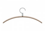 Kleiderbügel 0130. - Eleganz aus Nussbaumholz oder Lackfarben mit Metallhaken
