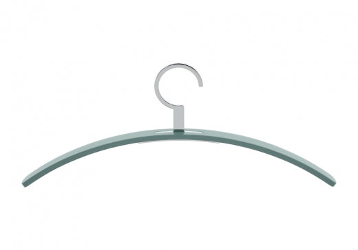 Kleiderbügel 0130. - Eleganz aus Nussbaumholz oder Lackfarben mit Metallhaken