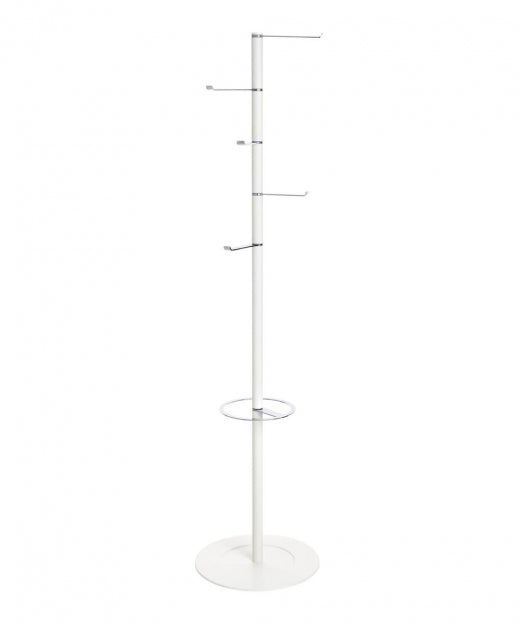 Pivot Garderobenständer: 360° drehbare Haken | Elegant & Funktional