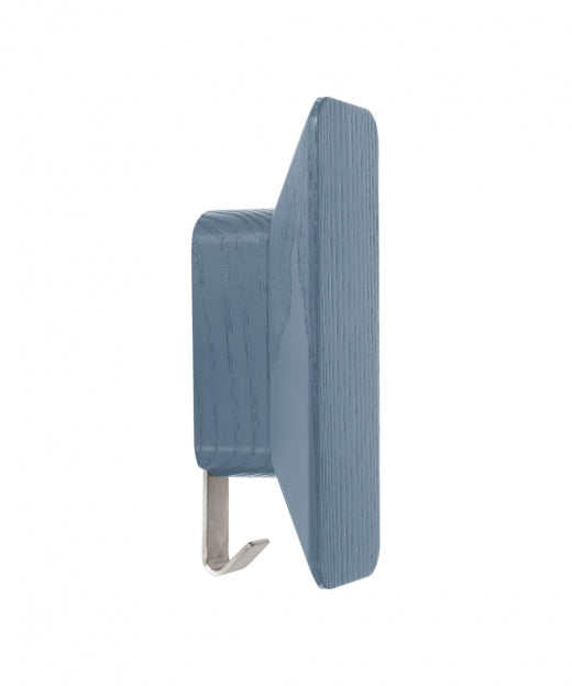 STROKE Wandhaken: Massivholz Garderobenhaken mit Edelstahl-Akzent – Vielseitig & Stilvoll