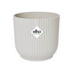 Topf Vibes Fold Round weiß - inklusive Räder - D35 x H33