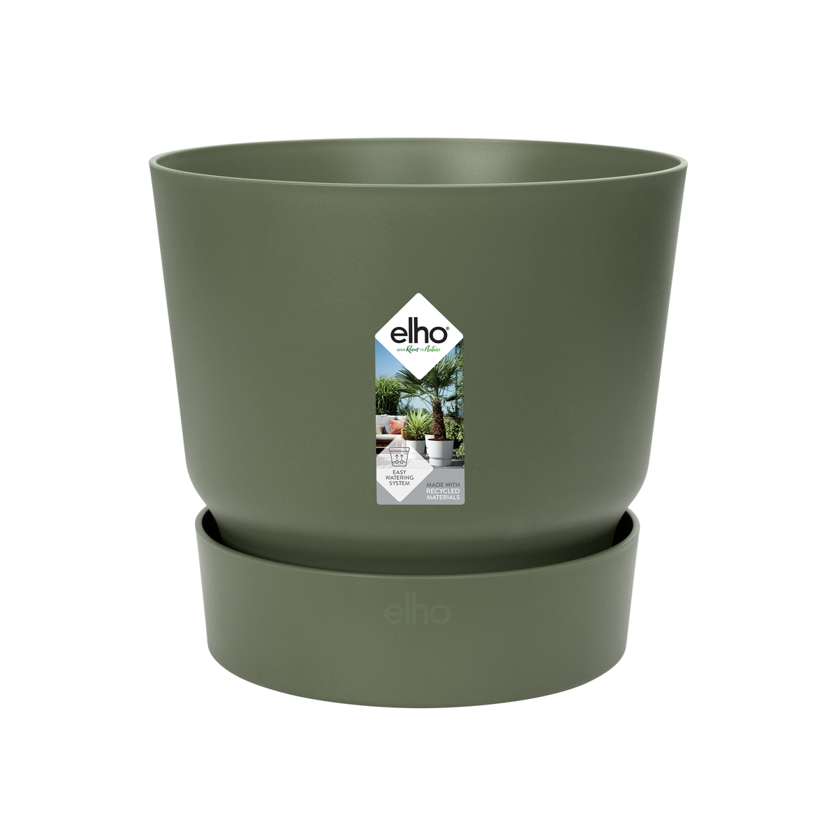 Topf Greenville Round grün- D39 x H37