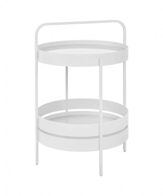 Albert - Pulverbeschichteter Stahl (Rosenholz, Schwarz, Grau-Weiss)