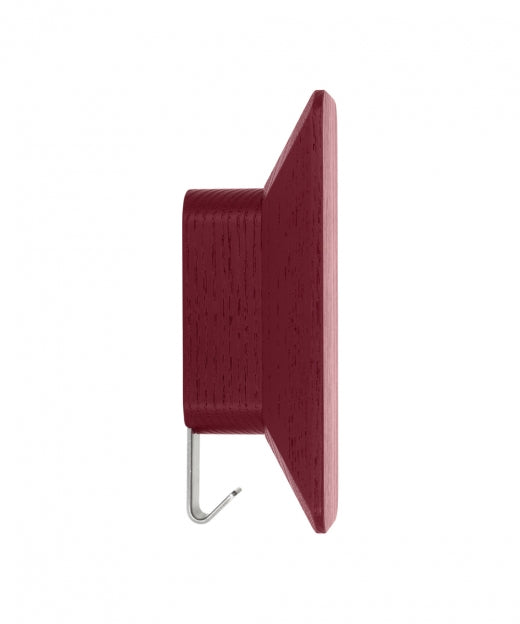 STROKE Wandhaken: Massivholz Garderobenhaken mit Edelstahl-Akzent – Vielseitig & Stilvoll